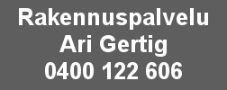 Rakennuspalvelu Ari Gertig logo